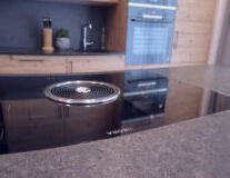 indoor, sink, home appliance, floor, countertop, gas stove, oven